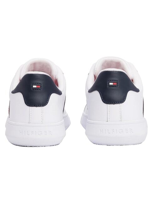 ESSENTIAL LEATHER Adidași din piele alb - Pantofi bărbați