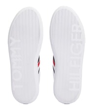 TOMMY HILFIGER ESSENTIAL LEATHER Adidași din piele alb - Pantofi bărbați - 4