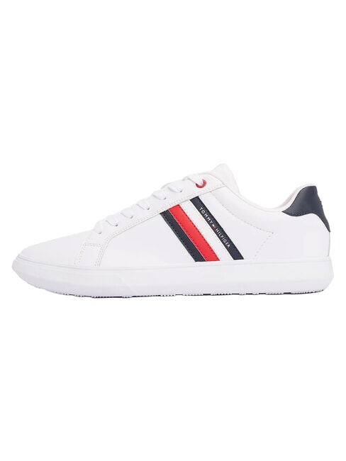 ESSENTIAL LEATHER Adidași din piele alb - Pantofi bărbați