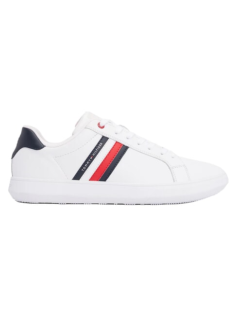 ESSENTIAL LEATHER Adidași din piele alb - Pantofi bărbați