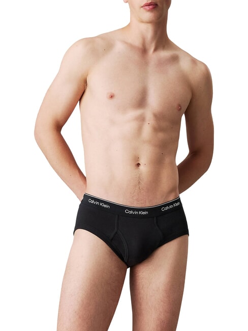 BOTTOMS MULTI Set de 3 boxeri negru - Slip pentru bărbați