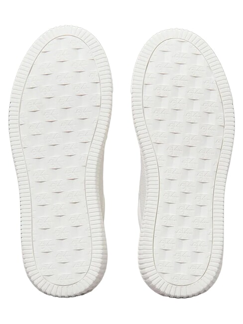 CHUNKY Adidași din piele alb - Pantofi femei