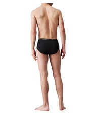 CALVIN KLEIN BOTTOMS MULTI Set de 3 boxeri negru - Slip pentru bărbați - 3