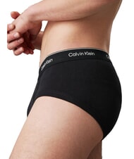CALVIN KLEIN BOTTOMS MULTI Set de 3 boxeri negru - Slip pentru bărbați - 4