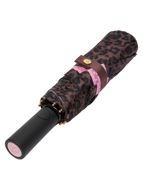BASIC Mini umbrelă cu deschidere automată leopard - Umbrele