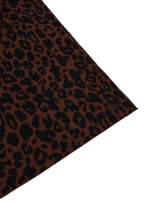 COLD WEATHER Eșarfă cu logo brodat leopard - Eșarfe
