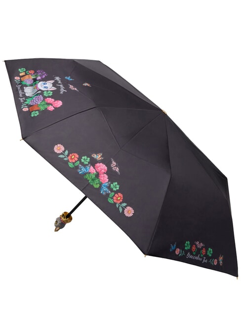 BASIC Mini umbrelă cu deschidere manuală negru - Umbrele