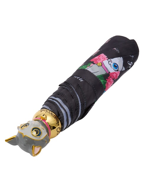 BASIC Mini umbrelă cu deschidere manuală negru - Umbrele