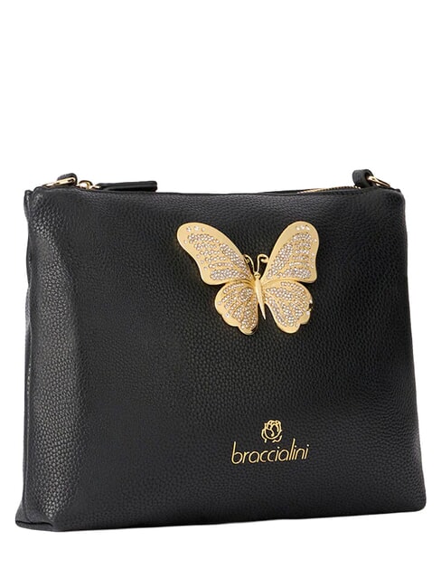 BETH JEWELS Geantă tip clutch, cu curea de umăr negru - Genți femei
