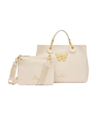 BRACCIALINI BETH JEWELS Geantă de m&acirc;nă cu m&acirc;ner dublu și curea de umăr bej - Genți femei - 3