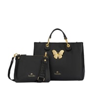 BRACCIALINI BETH JEWELS Geantă de m&acirc;nă cu m&acirc;ner dublu și curea de umăr negru - Genți femei - 3