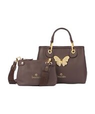 BRACCIALINI BETH JEWELS Geantă de m&acirc;nă M cu m&acirc;ner dublu maro - Genți femei - 3