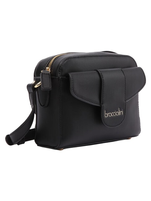 MIRROR Geanta de umar cu oglinda negru - Genți femei