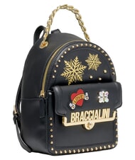 BRACCIALINI ROCK Rucsac cu buzunar frontal cu clips - Genți femei