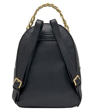 BRACCIALINI ROCK Rucsac cu buzunar frontal cu clips negru - Genți femei - 3