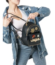 BRACCIALINI ROCK Rucsac cu buzunar frontal cu clips - Genți femei