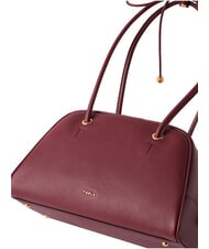 FURLA POPPY Geantă de umăr, piele măr roșu - Genți femei - 5