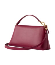 FURLA SFERA SOFT Geantă de m&acirc;nă din piele, cu curea de umăr rododendron - Genți femei - 3