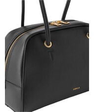 FURLA POPPY Geantă de umăr, piele negru - Genți femei - 5