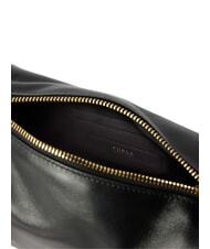 FURLA TALIA Geantă de umăr mini, cu curea de umăr negru - Genți femei - 3
