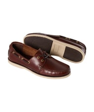 NORTH SAILS DECK LEATHER Mocasini din piele maro &icirc;nchis - Pantofi bărbați - 3