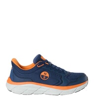 NORTH SAILS KEEL PRO CHROME Adidași dk denim-portocaliu-apă pudră - Pantofi femei - 2