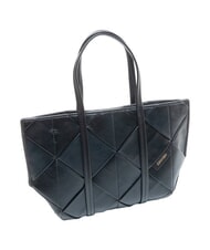 CALVIN KLEIN WOVEN Geantă de m&acirc;nă cu curea de umăr pe negru - Genți femei - 2