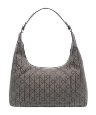 CALVIN KLEIN EMBLEM JAQUARD Geanta de umăr Lotus bej/negru aop jqd - Genți femei - 4