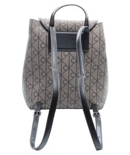 CALVIN KLEIN EMBLEM AOP Rucsac cu buzunar interior bej lotus / negru aop - Genți femei - 2