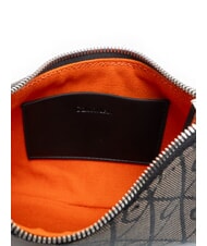 CALVIN KLEIN EMBLEM AOP Geantă de umăr mini bej lotus / negru aop - Genți femei - 5