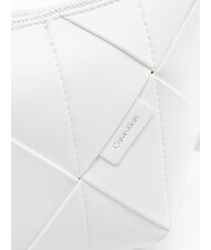 CALVIN KLEIN WOVEN Geantă de umăr alis alb - Genți femei - 3