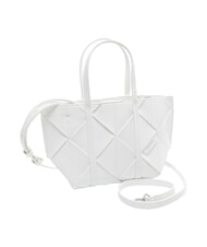 CALVIN KLEIN WOVEN Geantă de m&acirc;nă cu curea de umăr alis alb - Genți femei - 2