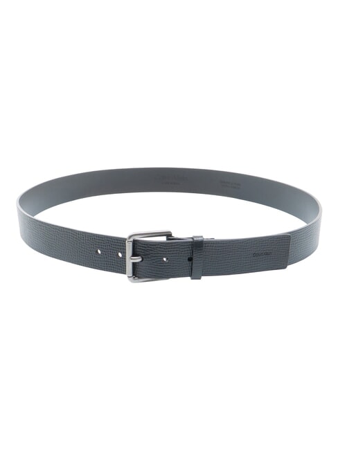 CASUAL ROLLER Curea de piele negru/argintiu antic - Curele