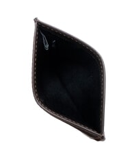CALVIN KLEIN RAISED LOGO Portcard plat din piele - Portofele bărbați