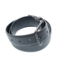 CALVIN KLEIN WARMTH BUCKLE Curea de piele negru/negru mat - Curele - 3