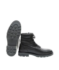 TOMMY HILFIGER TH Ghete din piele pentru gleznă negru - Ochelari de femeie - 5