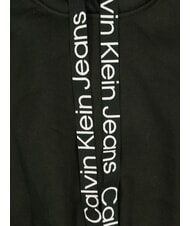 CALVIN KLEIN CK JEANS Rochie cu glugă ck negru/alb strălucitor - Haine de femeie - 2