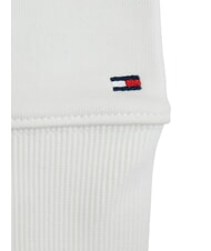 TOMMY HILFIGER TH Hanorac de bumbac alb - Hanorace pentru femei - 3