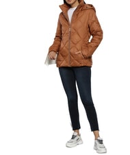 TOMMY HILFIGER TH Jachetă cu glugă coniac natural - Jachete pentru femei - 8