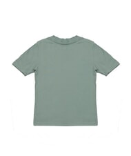 CALVIN KLEIN WOVEN LABEL Tricou din bumbac cu m&acirc;necă scurtă gri - tricou - 3