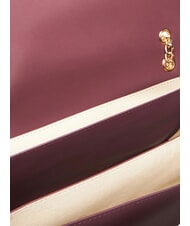 LOVE MOSCHINO BOLD LOVE Geantă de umăr, cu lanț vin - Genți femei - 6
