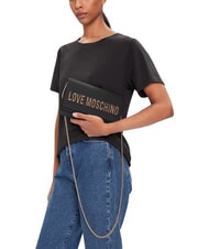 LOVE MOSCHINO SMART DAILY Geantă de umăr mini negru - Genți femei - 2