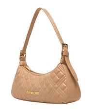 LOVE MOSCHINO QUILTED Geantă de umăr bej - Genți femei - 3
