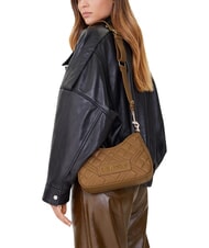 LOVE MOSCHINO QUILTED Geantă cu funcție dublă bej - Genți femei - 2