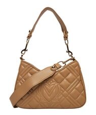 LOVE MOSCHINO QUILTED Geantă cu funcție dublă bej - Genți femei - 4