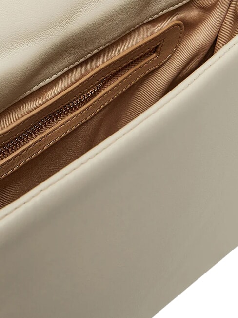 EMBOSSED Geantă de umăr / geantă crossbody fildeş - Genți femei