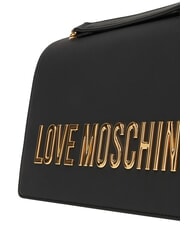 LOVE MOSCHINO BOLD LOVE Geantă de umăr, cu lanț negru - Genți femei - 4