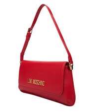 LOVE MOSCHINO SMART DAILY Geantă de umăr RED - Genți femei - 3