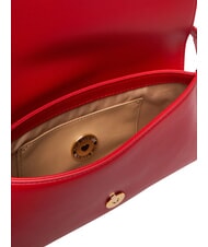 LOVE MOSCHINO SMART DAILY Geantă de umăr RED - Genți femei - 6