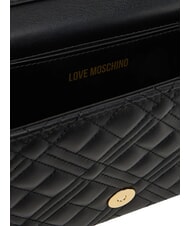LOVE MOSCHINO SMART DAILY Poșetă cu lanț negru - Genți femei - 6